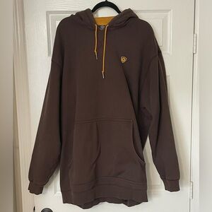 Vintage Air Jordan XIV 14 hoodie men sz 3XL- Brown - 20th anniversary RARE